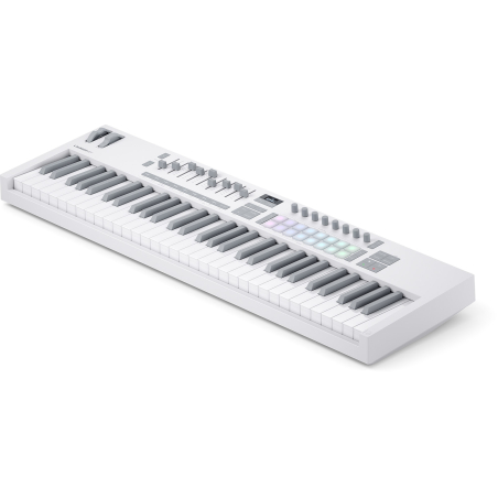 Claviers maitres 61 touches - Novation - LAUNCHKEY 61 MK4 WHITE