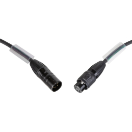 Câbles DMX extérieur - Hilec - DMX-5PMF-15M (15m)