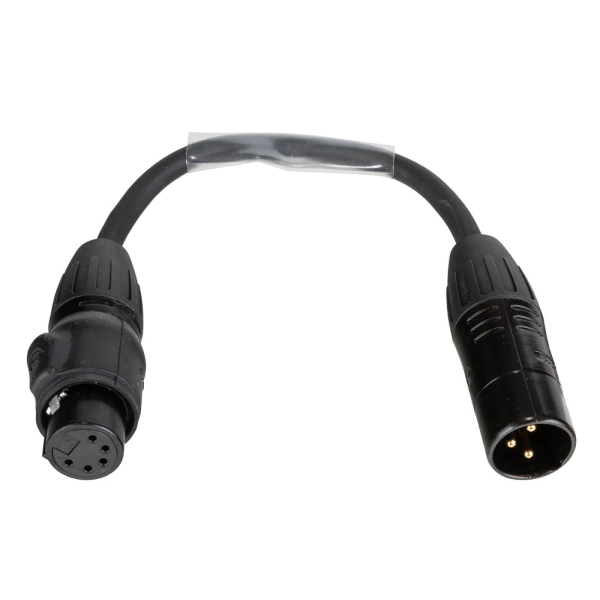 Câbles DMX extérieur - Hilec - DMX-3PM-5PF-0.15M (0.15m)