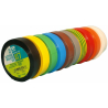 Ruban adhésif PVC Isolation Électrique AT7 - (10x10 mètres multicolore)
