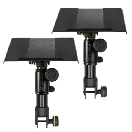 Supports enceintes monitoring de bureau - Gravity - FT 01 MT B (La paire)