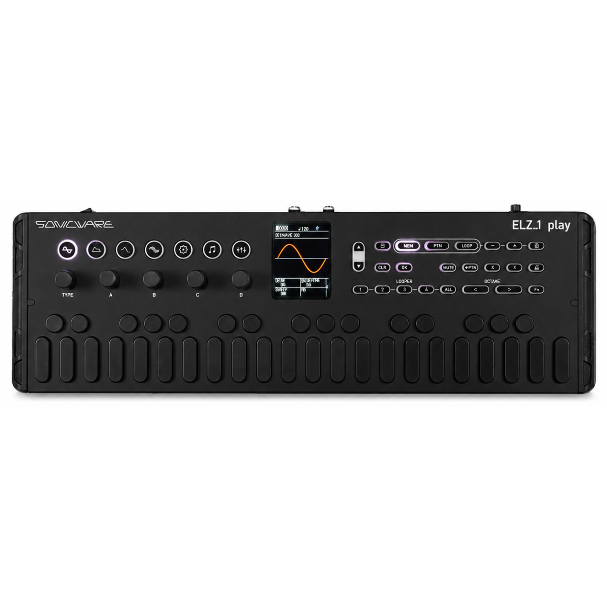 Synthé numériques - Sonicware - ELZ_1 play (Black)