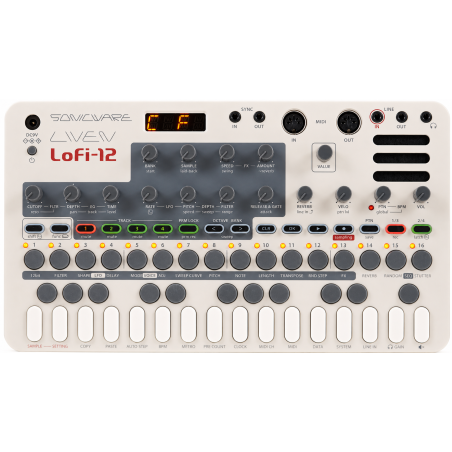 Boites à rythmes et Grooveboxes - Sonicware - LIVEN Lofi-12