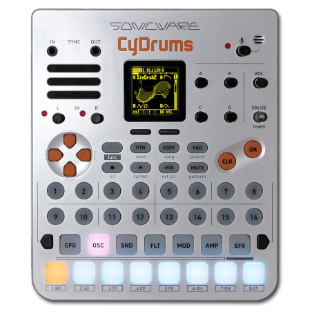 Boites à rythmes et Grooveboxes - Sonicware - CyDrums + Étui