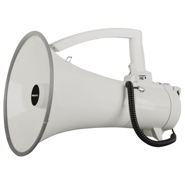 Mégaphones porte-voix - Power Acoustics - Sonorisation - MEGAPOWER 45M MP3
