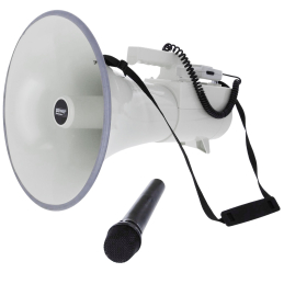 	Mégaphones porte-voix - Power Acoustics - Sonorisation - MEGAPOWER 60 WIR