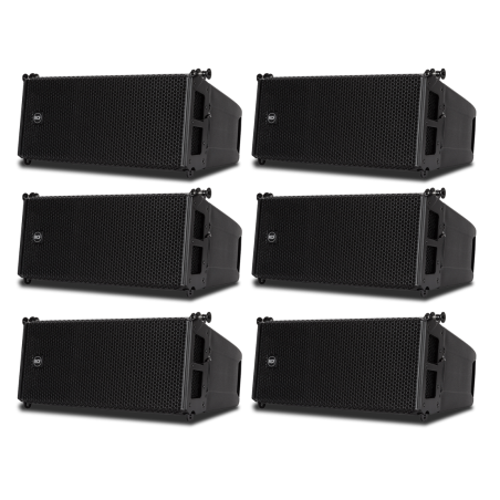 Packs Sono - RCF - Pack 6x HDL 6-A