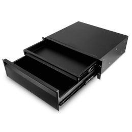 Accessoires rackables - Adam Hall - RACK DRAWER 03 DOUBLE ERGO