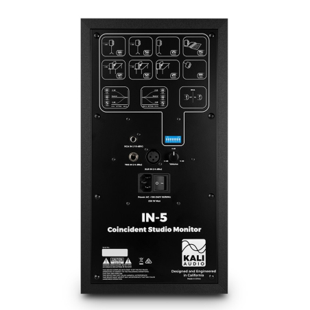 Enceintes monitoring de studio - KALI AUDIO - IN-5 (Noir)
