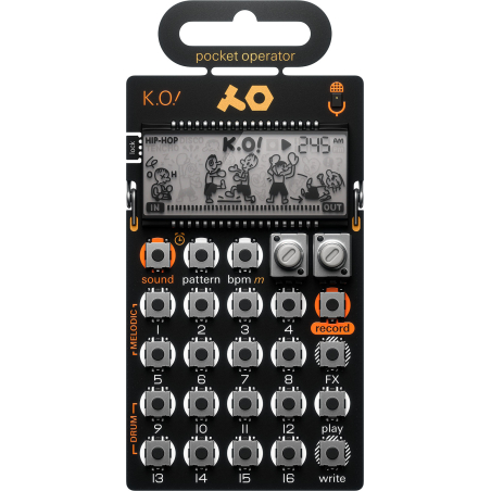 Sampleurs - teenage engineering - PO-33 K.O!
