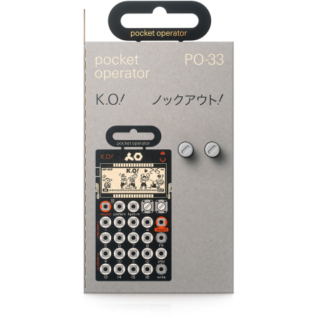 Sampleurs - teenage engineering - PO-33 K.O!