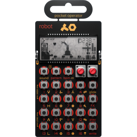 Boites à rythmes et Grooveboxes - teenage engineering - PO-28 Robot