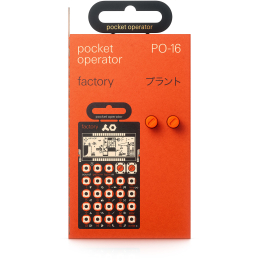 	Boites à rythmes et Grooveboxes - teenage engineering - PO-16 factory