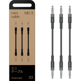 Câbles JACK 3,5 / JACK 3,5 - teenage engineering - MC-3 PO (9,5 cm)
