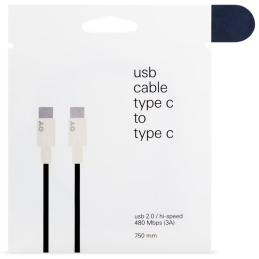 	Câbles USB C / USB C - teenage engineering - textile cable usb-c to c...