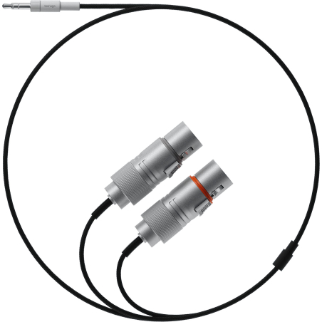 Câbles JACK 3,5 / XLR - teenage engineering - textile cable 3.5 mm - 2x...