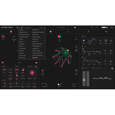 Logiciels instruments virtuels - Native Instruments - Super*Saw