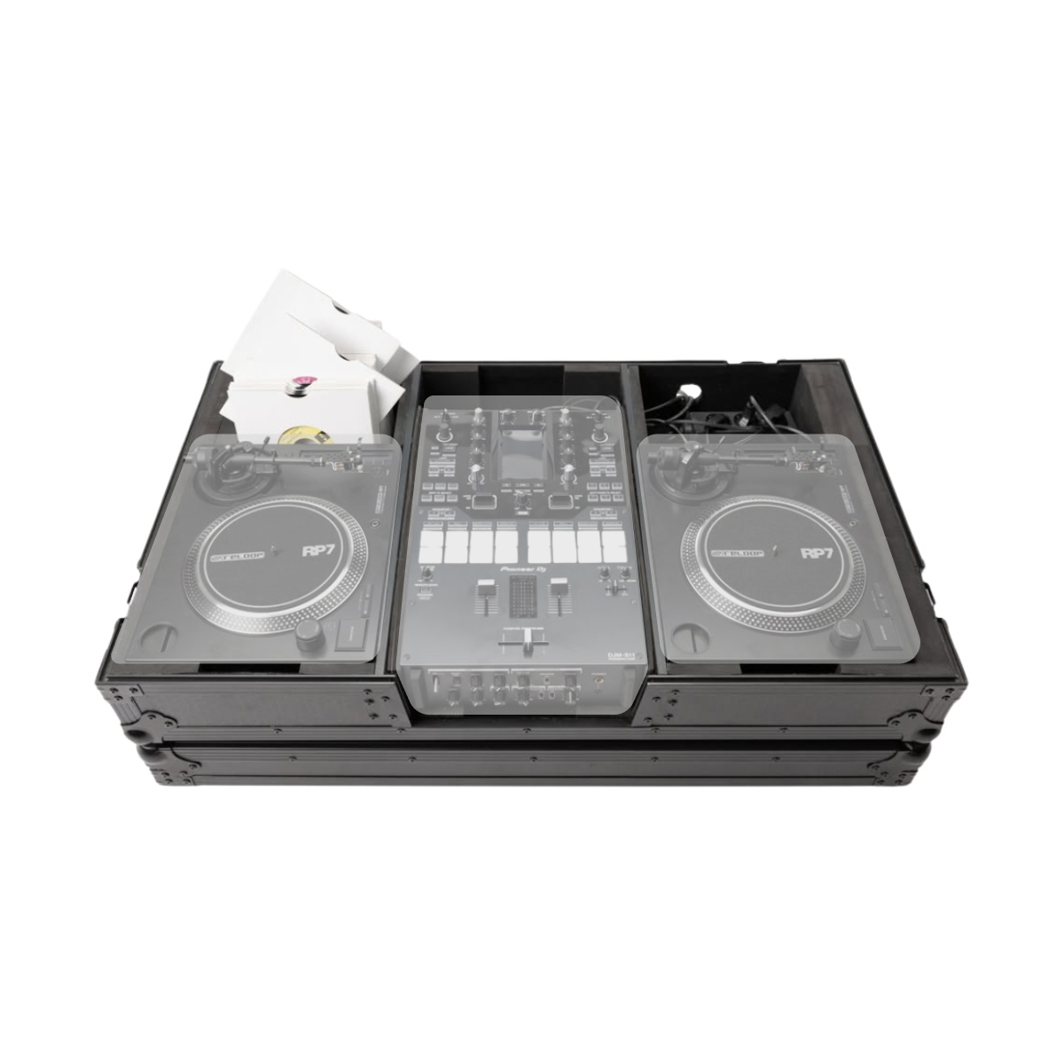 Flight cases régies DJ - Magma - MULTI-FORMAT 45 BATTLE-CASE