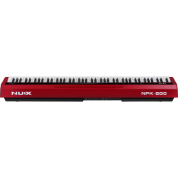 	Pianos numériques portables - NUX - NPK-200 (ROUGE)
