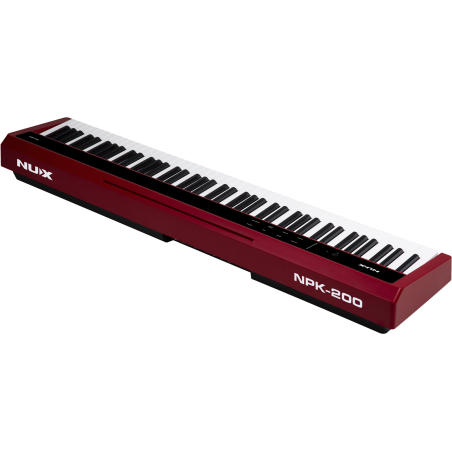 Pianos numériques portables - NUX - NPK-200 (ROUGE)