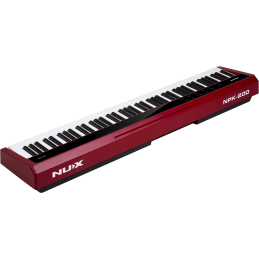 	Pianos numériques portables - NUX - NPK-200 (ROUGE)