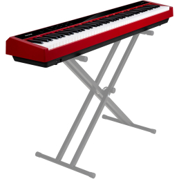 	Pianos numériques portables - NUX - NPK-200 (ROUGE)