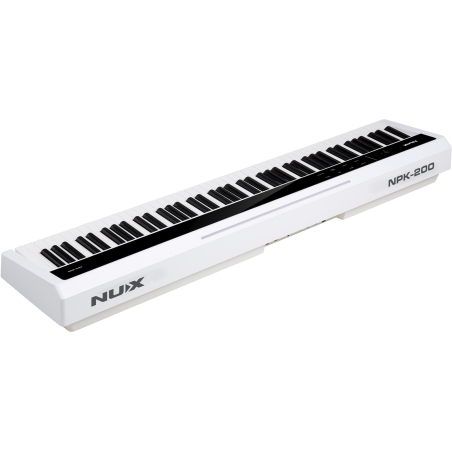 Pianos numériques portables - NUX - NPK-200 (BLANC)