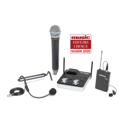 Micros chant sans fil - Samson - CONCERT 288m ALL-IN-ONE - K...