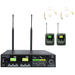 Micros serre-tête sans fil - Definitive Audio - TD 200HR PT