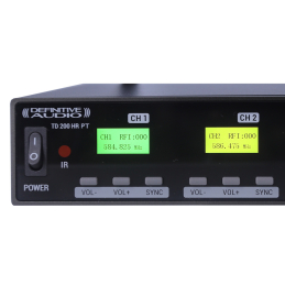 	Micros serre-tête sans fil - Definitive Audio - TD 200HR PT