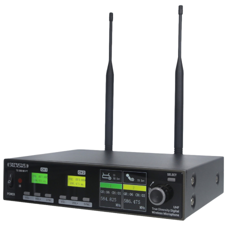 Micros serre-tête sans fil - Definitive Audio - TD 200HR PT