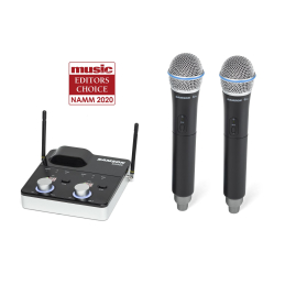 Micros sans fil - Samson - CONCERT 288m HANDHELD - K...