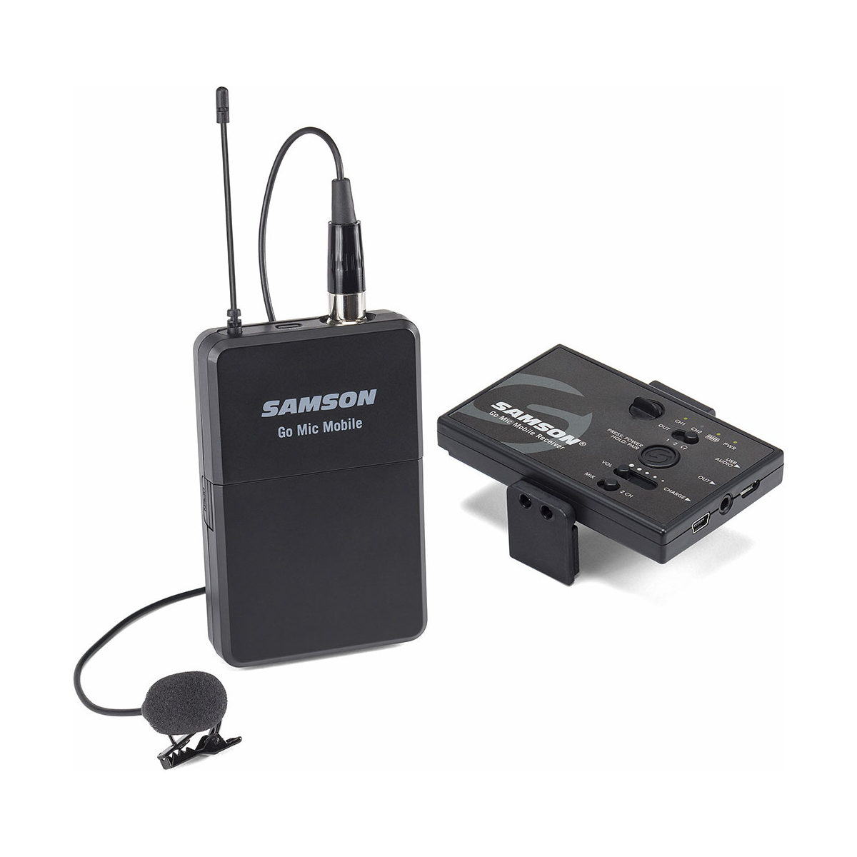 Micros pour caméras sans fil - Samson - GO MIC MOBILE LAVALIER