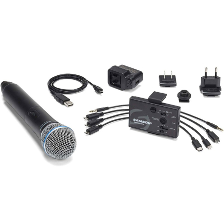 Micros pour caméras sans fil - Samson - GO MIC MOBILE HANDHELD