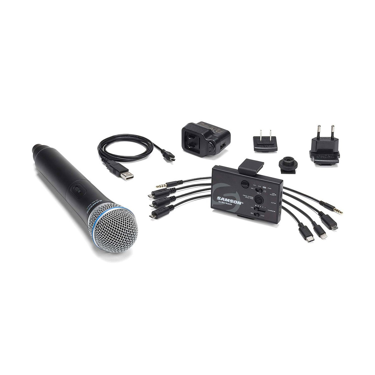 Micros pour caméras sans fil - Samson - GO MIC MOBILE HANDHELD