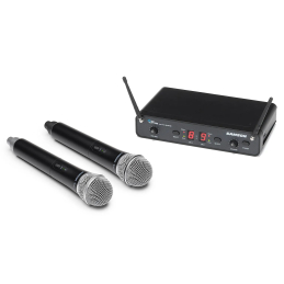 Micros chant sans fil - Samson - CONCERT 288 DUAL HANDHELD -...