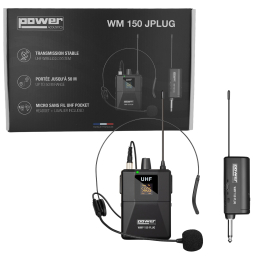 	Micros serre-tête sans fil - Power Acoustics - Sonorisation - WMP 150 PLUG
