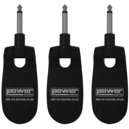 	Transmetteurs sans fil - Power Acoustics - Sonorisation - WM 100 2GUITAR JPLUG