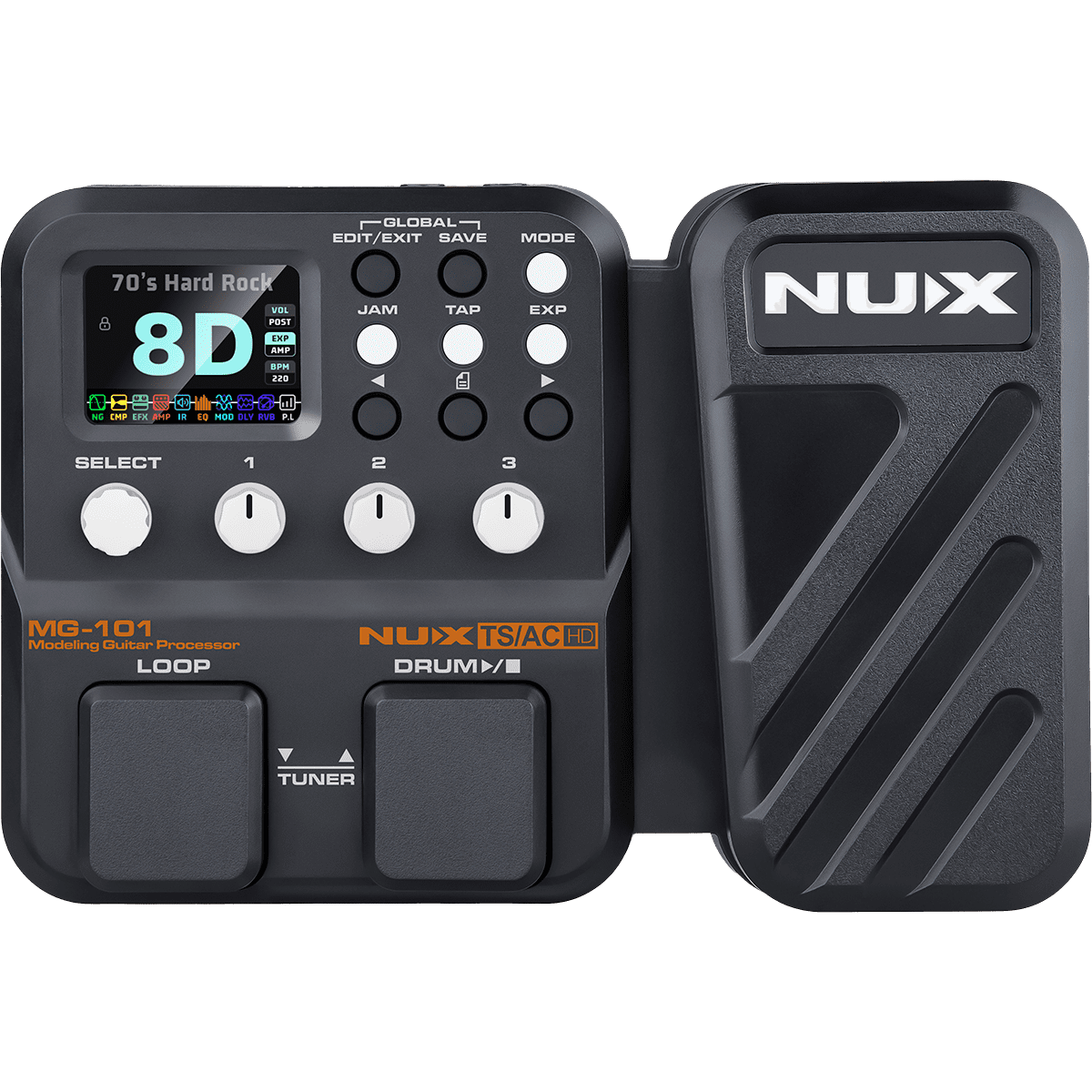 Pédales d'effets - NUX - MG-101