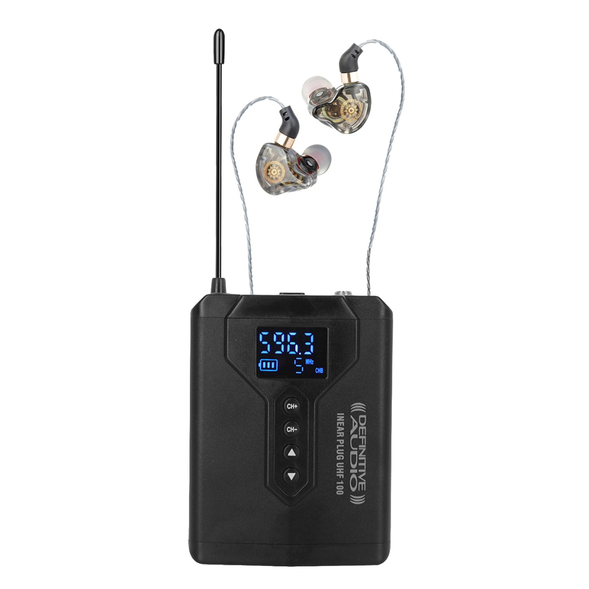 Emetteurs micros sans fil - Definitive Audio - INEAR POCKET UHF 100