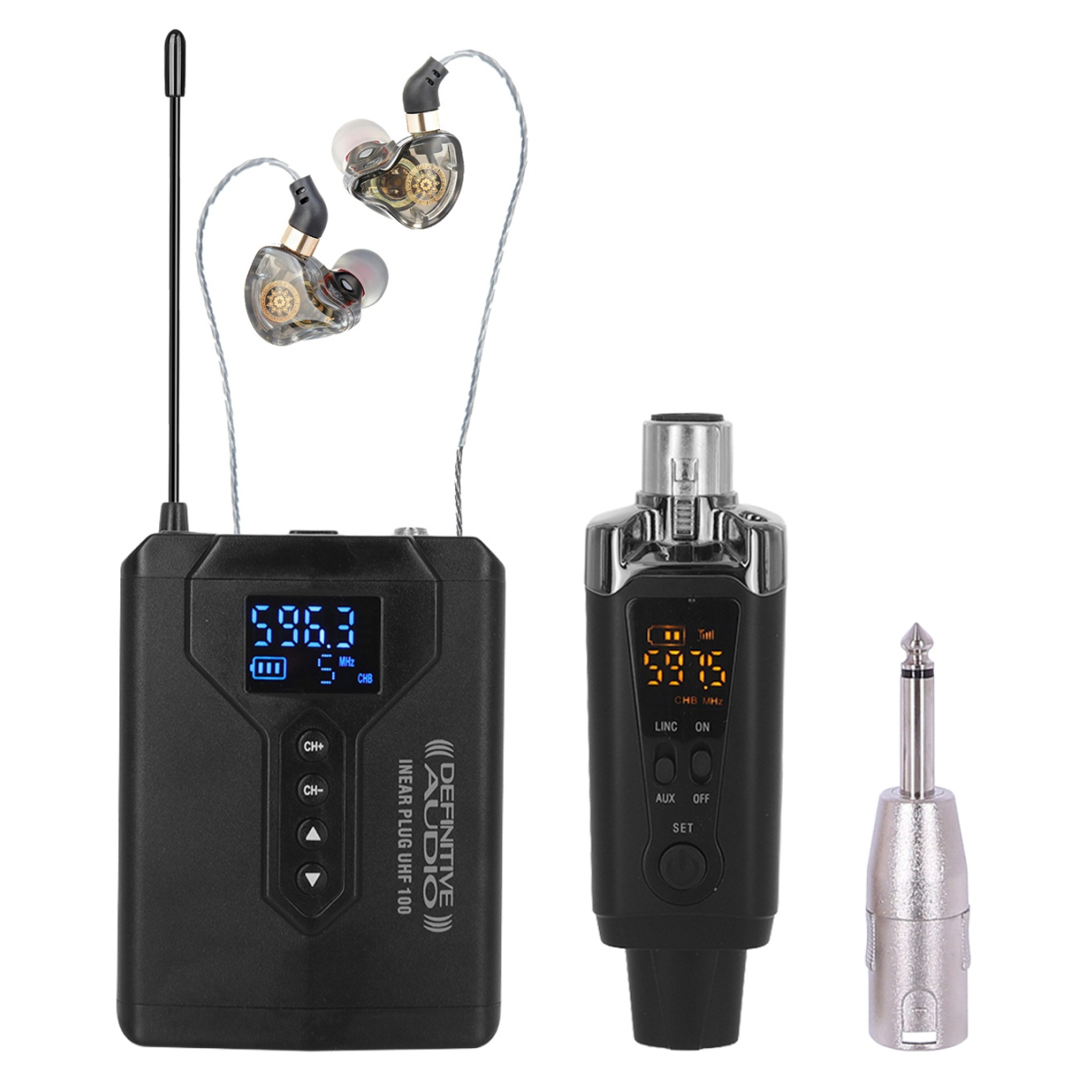Ear monitors - Definitive Audio - INEAR PLUG UHF 100