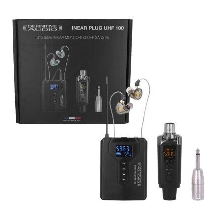 Ear monitors - Definitive Audio - INEAR PLUG UHF 100