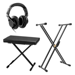 Supports pianos et synthés - BoomTone DJ - Pack Accessoires clavier Heavy