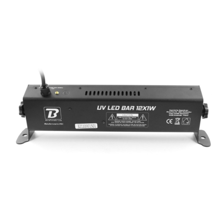 Lumières noires - BoomTone DJ - UV LED BAR 12X1W