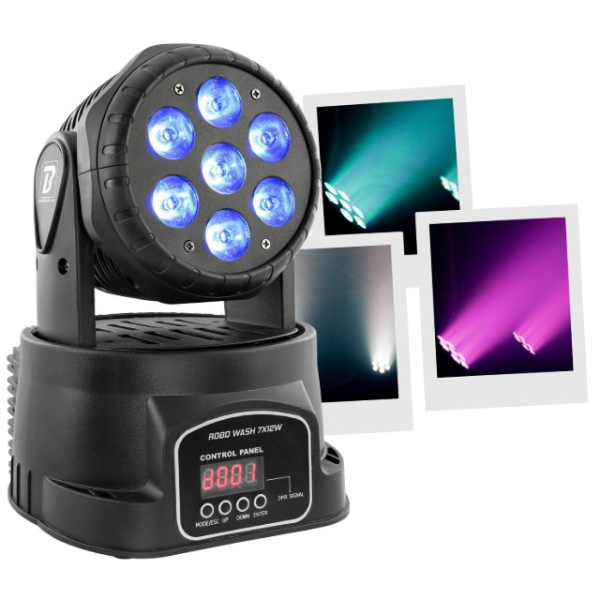 Lyres wash - BoomTone DJ - Robo Wash 7X12W