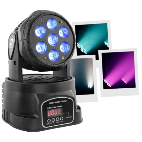 Lyres wash - BoomTone DJ - Robo Wash 7X12W