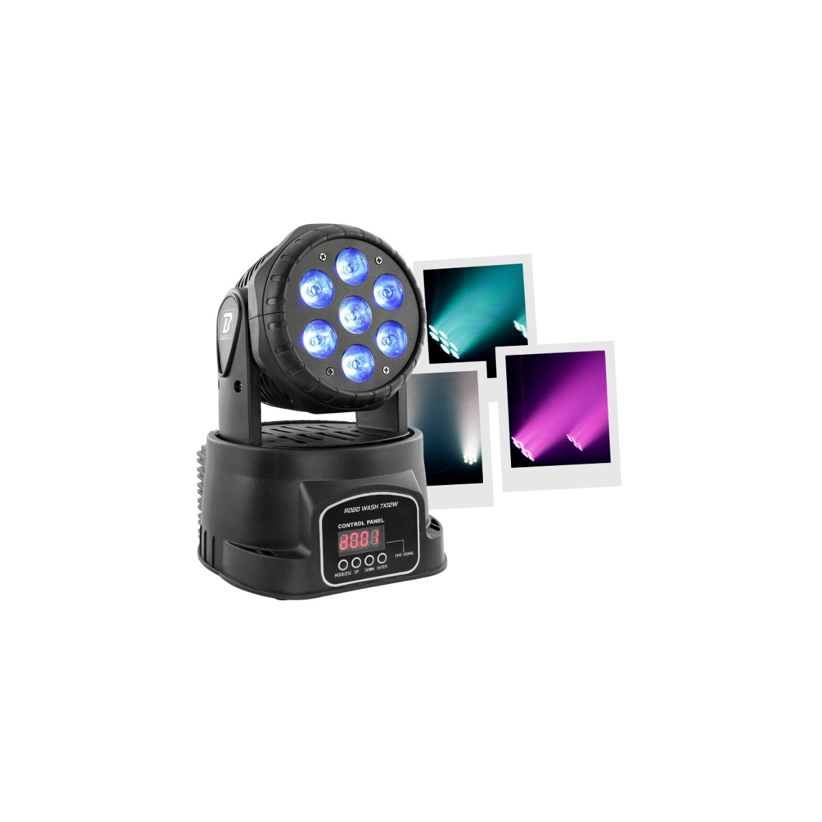 Lyres wash - BoomTone DJ - Robo Wash 7X12W