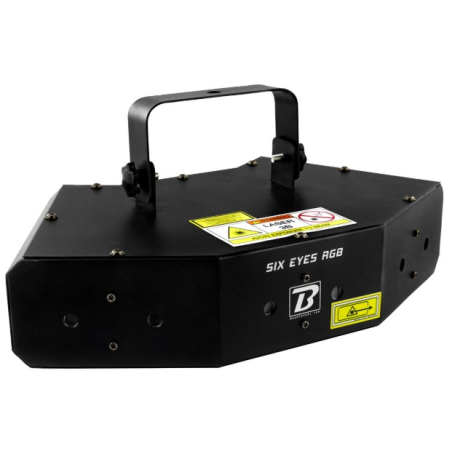 Lasers multipoints - BoomTone DJ - Six Eyes RGB
