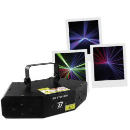 Lasers multipoints - BoomTone DJ - Six Eyes RGB