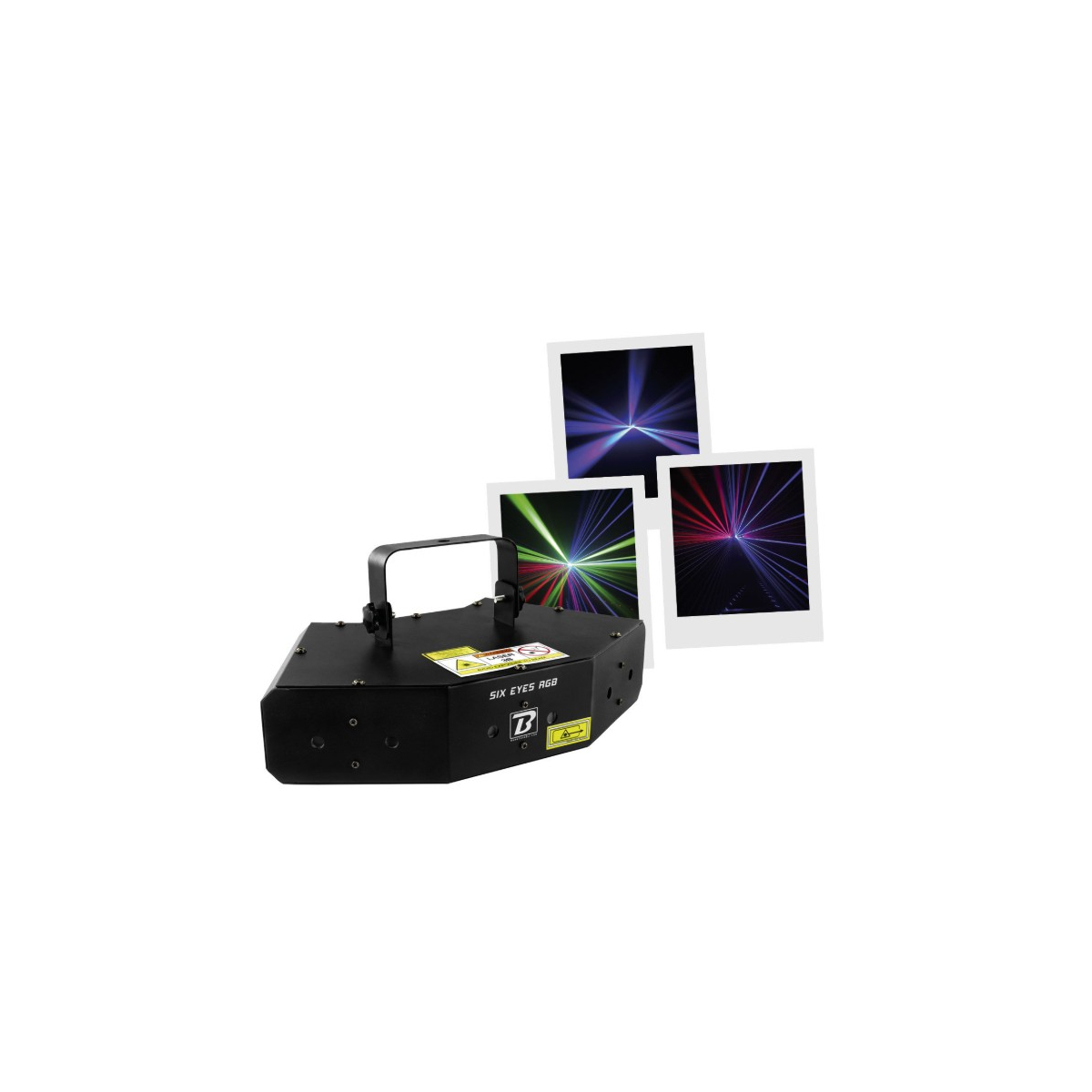 Lasers multipoints - BoomTone DJ - Six Eyes RGB